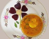 A picture of step 8 of Besan egg curry.