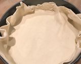 A picture of step 1 of Quiche with a twist - ricotta quiche.