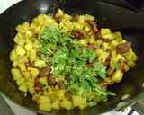 A picture of step 4 of Mooli Rajma Sabji.