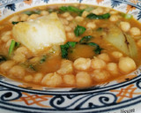 Foto del paso 13 de la receta: Potaje de garbanzos y bacalao al curry con pak Choi