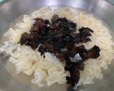 炒黑白木耳的食譜步驟1照片