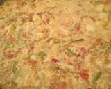 Foto del paso 1 de la receta Paella de bacalao, coliflor y ajos tiernos