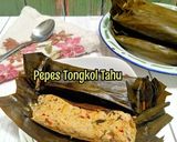 Foto langkah ke 10 dari resep 1014. Pepes Tongkol Tahu Bumbu Sederhana 😋👍.