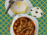 خورشت کنگر با مرغ