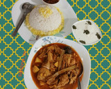 عکس مرحله 3 از دستور خورشت کنگر با مرغ