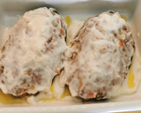 Foto del paso 8 de la receta: Berenjenas rellenas de Carne