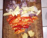 Foto langkah ke 1 dari resep Tumis Pepaya Muda / Oseng Kates Super Pedas.