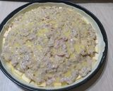 Foto del paso 3 de la receta: Tarta de zuchinis con salsa de cebollas