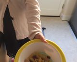 A picture of step 7 of Stir fry spaghetti.