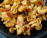 A picture of step 4 of Chilli Macaroni.