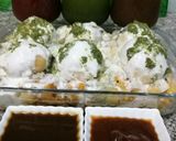 A picture of step 6 of Dahi bhallay.
