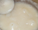A picture of step 3 of Semolina pap😋.