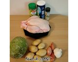 Foto langkah ke 1 dari resep Ayam panggang sukun & kentang.