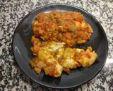 Foto del paso 5 de la receta Pisto con merluza