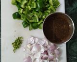 A picture of step 1 of Cheese Chilli.