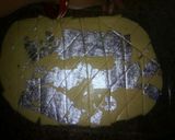 A picture of step 4 of Kaju Katli (Cashew Fudge).