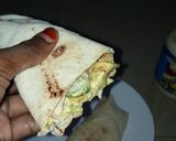 A picture of step 7 of Chicken wraps.