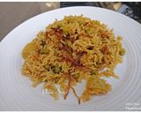 A picture of step 5 of Matar pulao.
