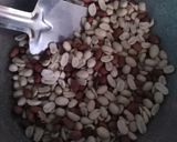 A picture of step 1 of Groundnut sweet.
