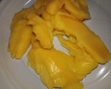 Foto del paso 1 de la receta: Arroz con leche, mango y almendras