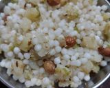 A picture of step 6 of Sabudana khichdi.