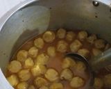 A picture of step 5 of Potato soya chunks.