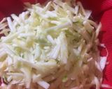 Foto del paso 1 de la receta: Pizza con base de calabacín y avena