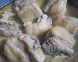 Hình bước làm 1 của món Gà rang nghệ