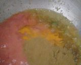 A picture of step 1 of Methi aloo sabzi.