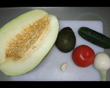 Foto del paso 1 de la receta: Gazpacho de melón