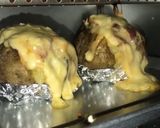 Foto langkah ke 7 dari resep Beef steak with mushroom sauce and baked potato.