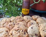 Foto del paso 5 de la receta: Galletas de ruibarbo y chocolate blanco