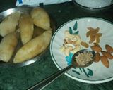 A picture of step 1 of Sweet potato kheer.