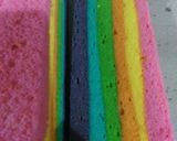 Foto langkah ke 8 dari resep Rainbow Cake.