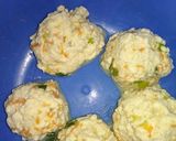 Foto langkah ke 3 dari resep Bola-Bola Tahu Kukus Isi Telur Puyuh.