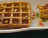 A picture of step 5 of Corny waffles.