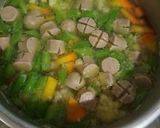 Foto langkah ke 4 dari resep Sop Sosis Macaroni.