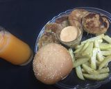 A picture of step 9 of Vegetable cutlets.