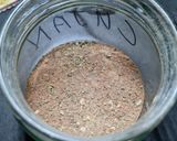 A picture of step 1 of Cajun Seasoning.