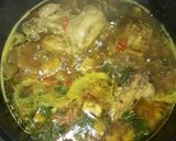 Foto langkah ke 4 dari resep Ayam Tempe Kuah Kuning (ala anak kos).