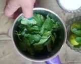 पुदीना और नींबू का शरबत (pudina aur nimbu ka sharbat recipe in Hindi) रेसिपी चरण 2 फोटो
