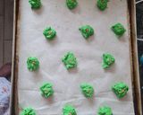 A picture of step 6 of Grinch Cookies.