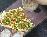 A picture of step 8 of Spicy chilli butter board.