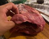 Foto del paso 3 de la receta: Colita de cuadril rellena con papas al horno