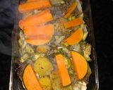 Foto del paso 5 de la receta: Fuente de carne+ verduras 🥔🍠🍈