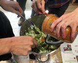 A picture of step 6 of Indonesian Salad meets Bristol.