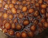 Hình bước làm 5 của món Sữa Tươi Trân Châu Đường Đen