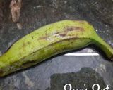 A picture of step 1 of Raw Banana and Bell Pepper Poriyal.