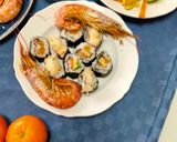 Foto del passaggio 4 della ricetta Sushi e gamberi arrostiti