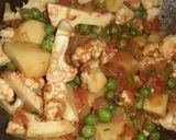 A picture of step 4 of Gobhi matar ki sabzi.
